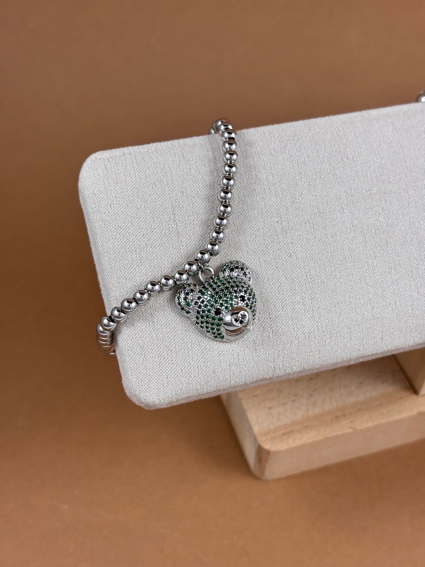 Bracciale Orso verde