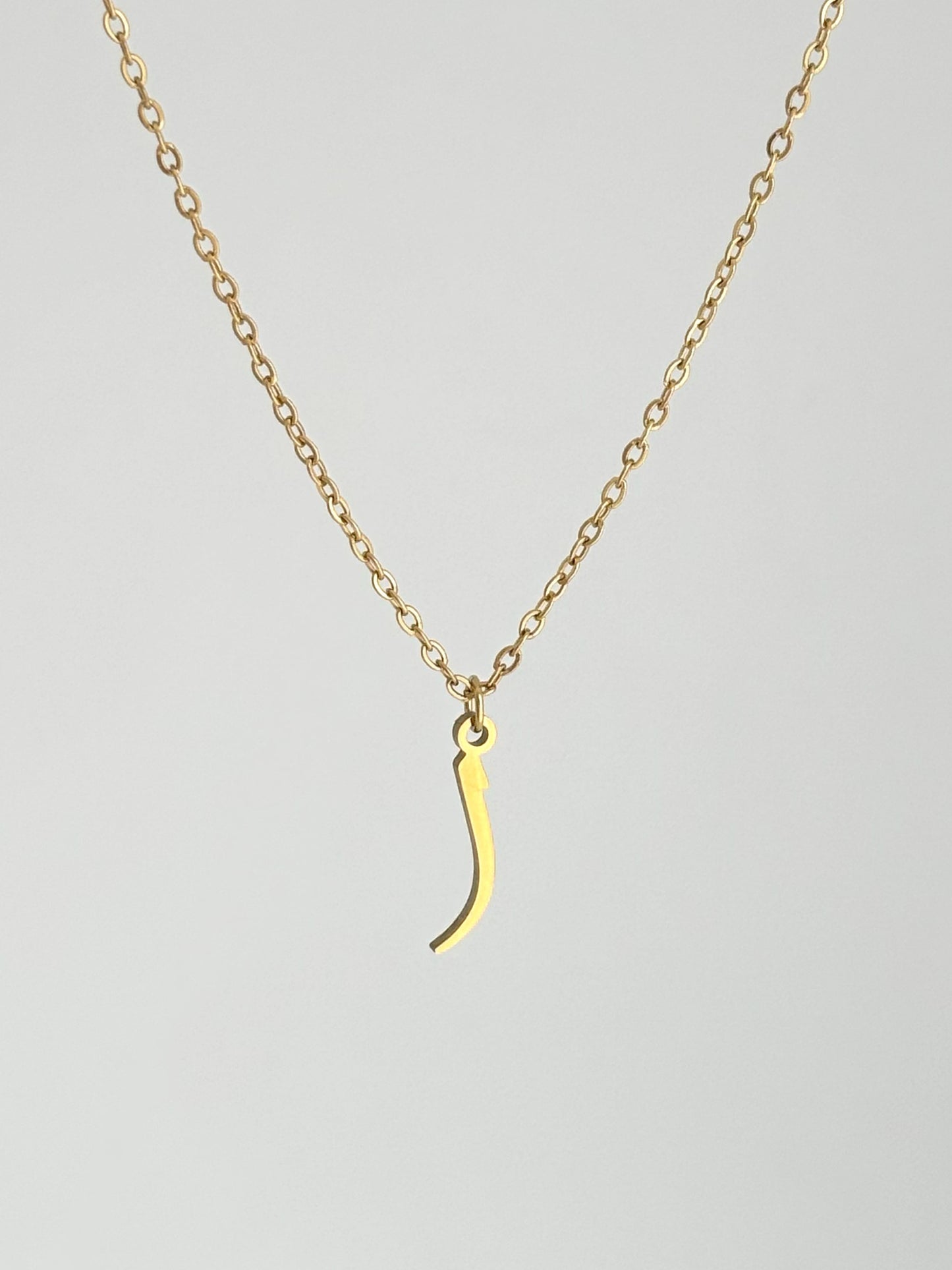 Letter A Necklace