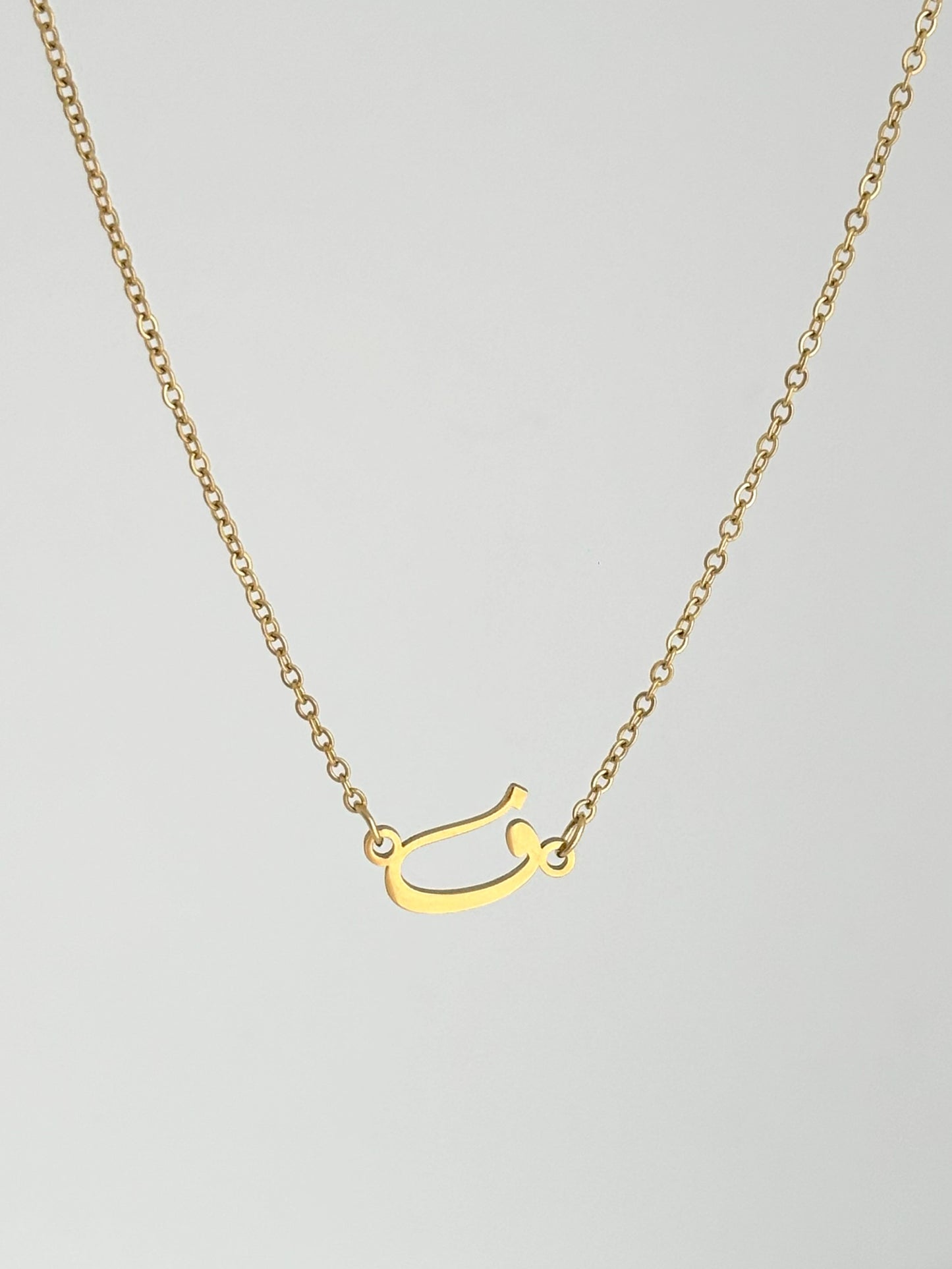 Letter F - V Necklace