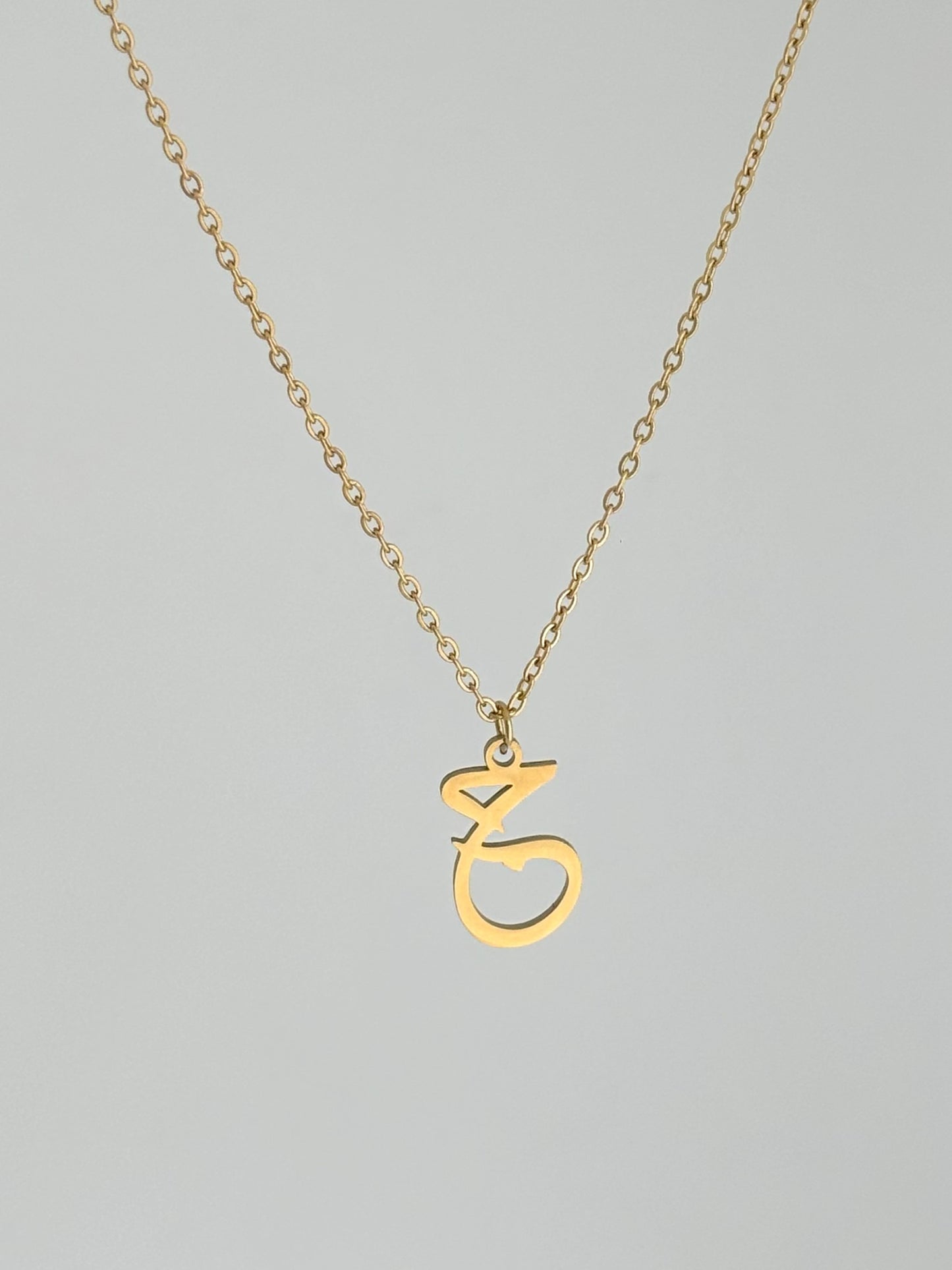 Letter G - J Necklace