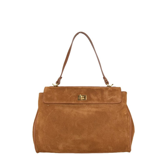 Forma - in pelle camoscio con tracolla