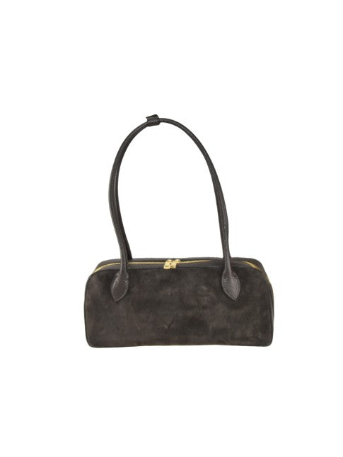 Corda - in pelle e camoscio con tracolla regolabile