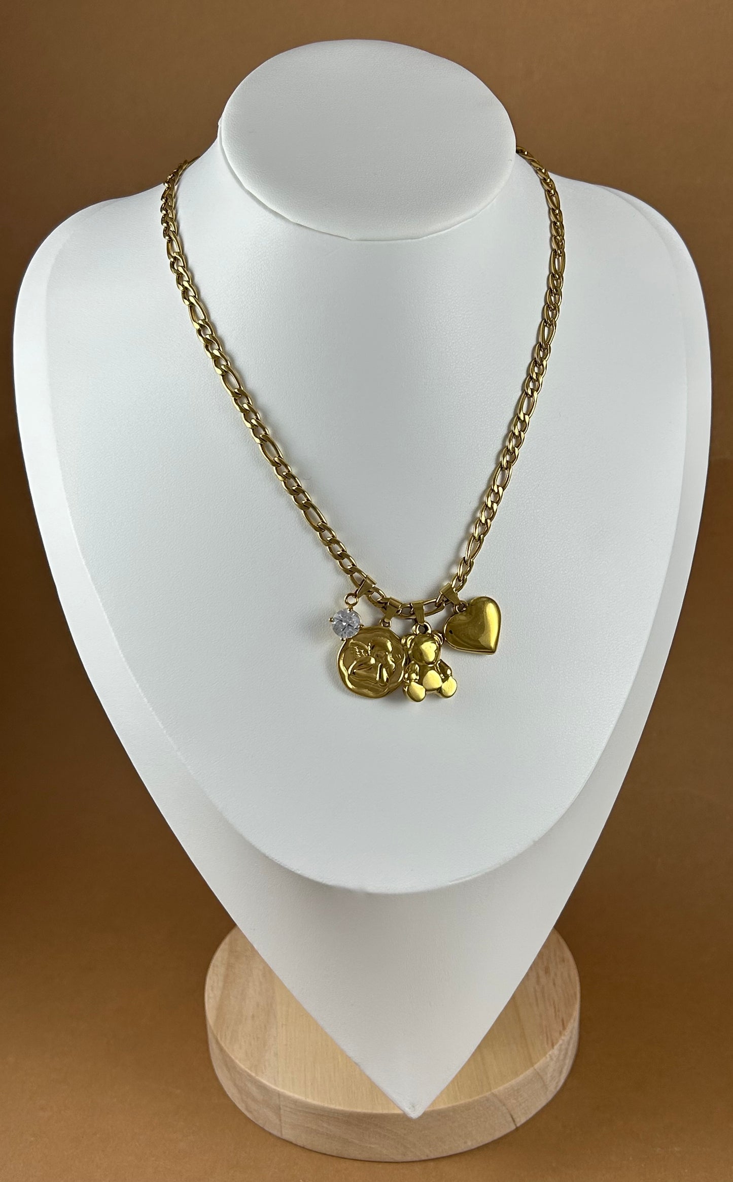 collanina cuore orsetto