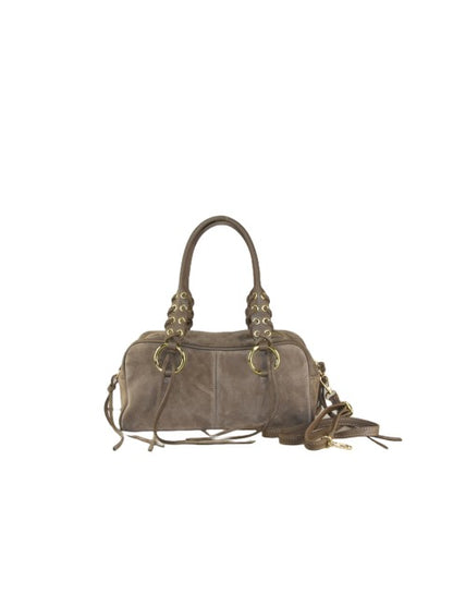 Fiera - in pelle camoscio con tracolla