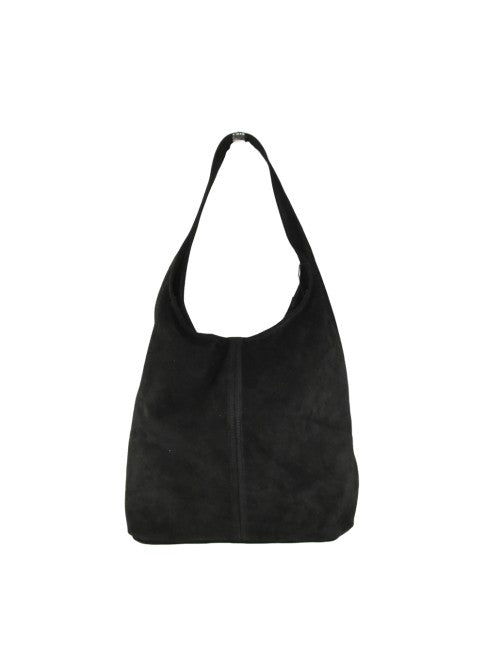 Bruna - in pelle camoscio con tracolla