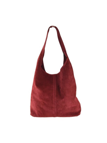 Bruna - in pelle camoscio con tracolla