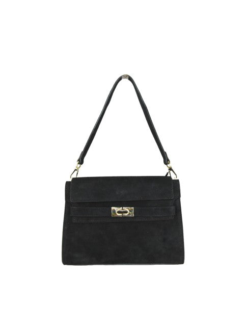 Chiara - in pelle camoscio  con tracolla