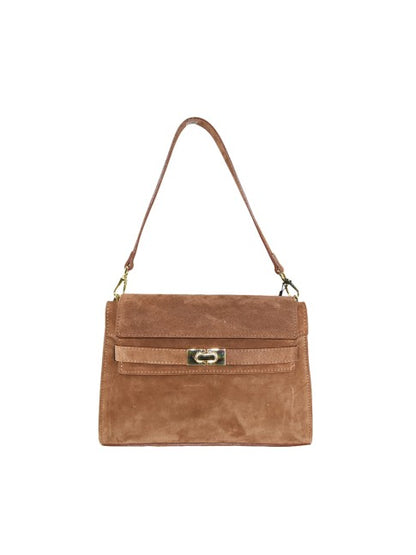 Chiara - in pelle camoscio  con tracolla