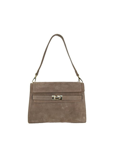 Chiara - in pelle camoscio  con tracolla