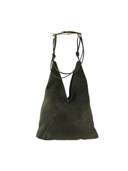 Terra - in pelle camoscio con tracolla