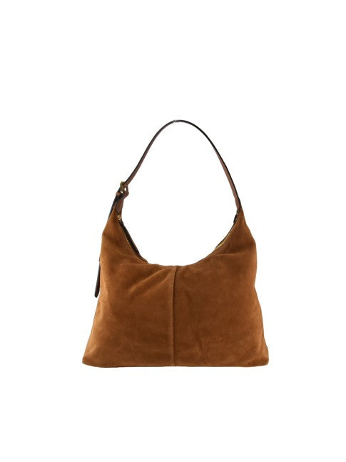 Radice - in pelle camoscio con tracolla regolabile