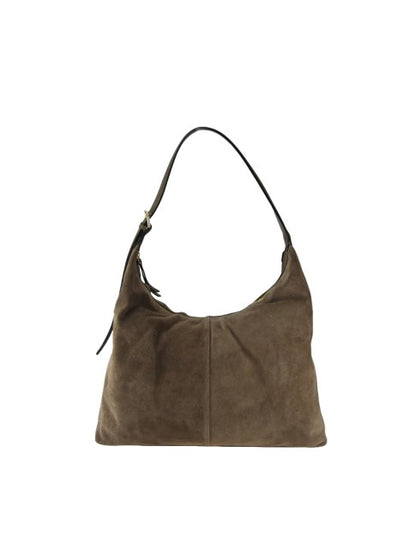 Radice - in pelle camoscio con tracolla regolabile