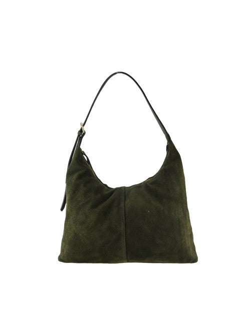 Radice - in pelle camoscio con tracolla regolabile