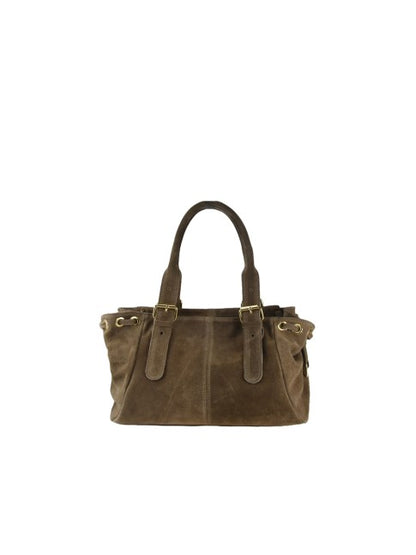 Candida - in pelle camoscio con tracolla regolabile