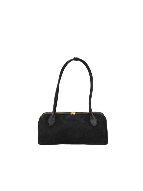 Corda - in pelle e camoscio con tracolla regolabile