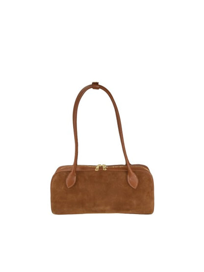 Corda - in pelle e camoscio con tracolla regolabile