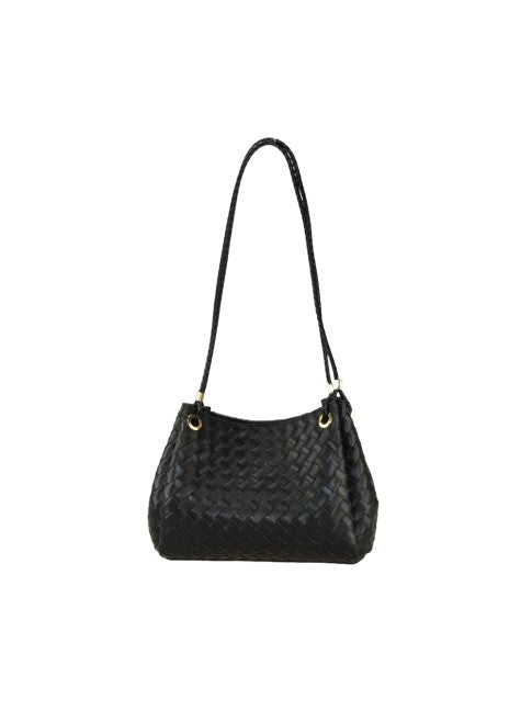 Lieve - in pelle intrecciato con tracolla