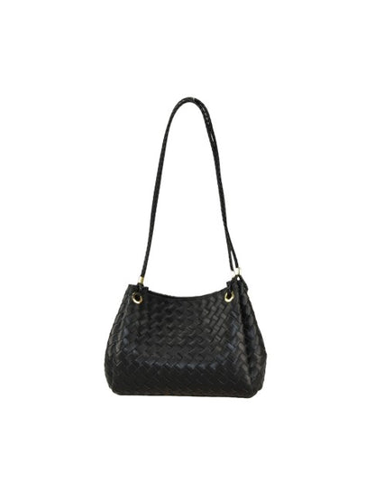 Lieve - in pelle intrecciato con tracolla