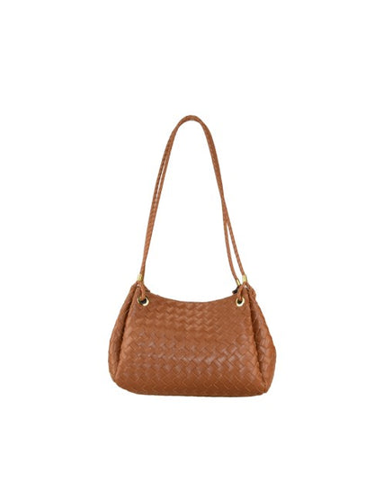 Lieve - in pelle intrecciato con tracolla